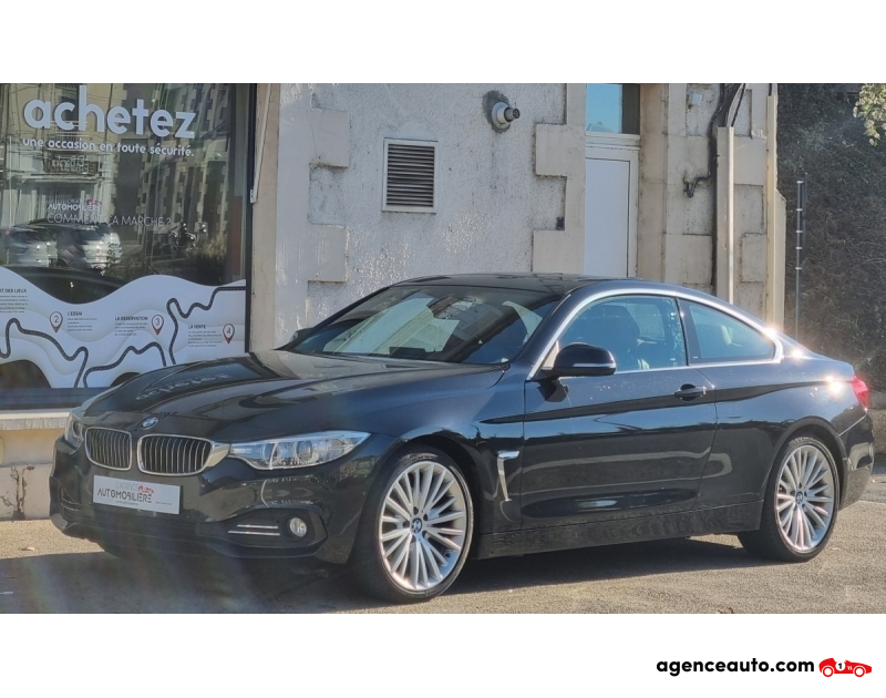 Achat voiture occasion, Auto occasion pas cher | Agence Auto Bmw Série 4 (F32) Coupé 420d 2.0 d 16V 184 cv Luxury Boîte auto Noir Année 2013 Automatique Diesel